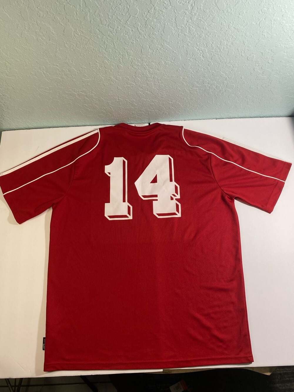 Adidas LexisNexis Climalite Red Short Sleeve Athletic T-Shirt - Picture 6 of 9